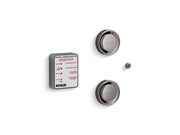 Kohler Invigoration Tandem Digital Steam Adapter Kit — Vibrant Titanium