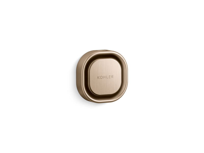 Kohler Invigoration Square Steam Head — Vibrant Brushed Bronze