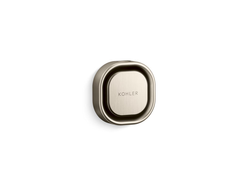 Kohler Invigoration Square Steam Head — Vibrant Brushed Nickel