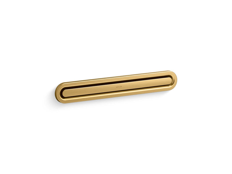 Kohler Invigoration Linear Steam Head — Vibrant Brushed Moderne Brass
