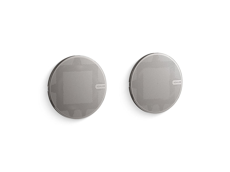 Kohler SoundTile Shower Speakers — Pair — Vibrant Titanium