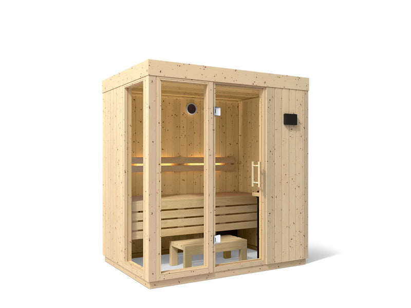 Kohler C1 Indoor Traditional Sauna — Scandinavian Spruce