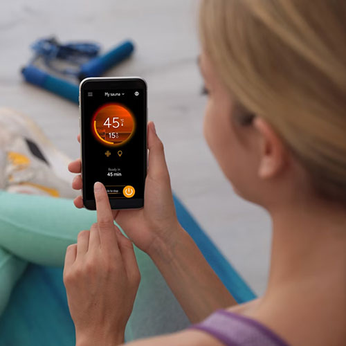 Sauna WiFi Remote Control Panel