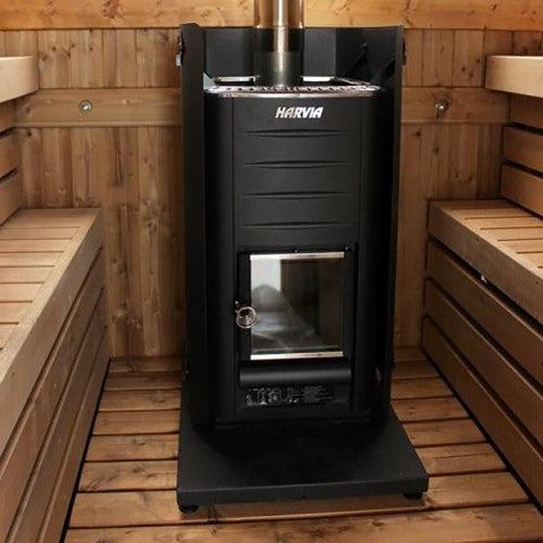 Protective Bedding for Harvia Sauna Stoves, Black, LG