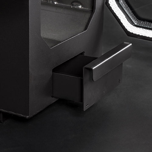 HUUM HIVE Flow Mini LS Wood-Burning Sauna Stove w/ Firebox Extension, 8.5kW