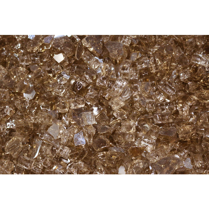 Crushed Fire Glass: Radiant Elegance for Your Fire Pit