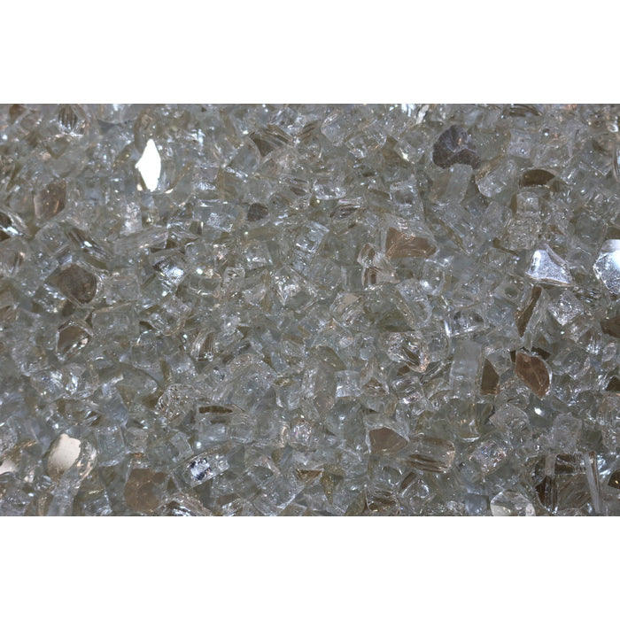 Crushed Fire Glass: Radiant Elegance for Your Fire Pit