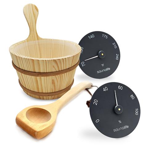 SaunaLife Accessory Package 3: Elevate Your Sauna Experience