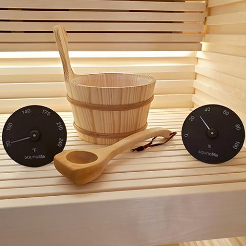 SaunaLife Accessory Package 3: Elevate Your Sauna Experience