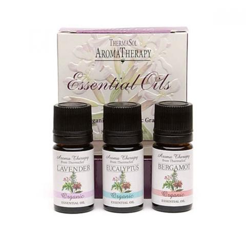 ThermaSol Aromatherapy Essential Oil Variety 3-Pack - 5 ML Each
