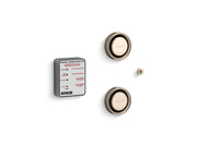 Kohler Invigoration Tandem Digital Steam Adapter Kit — Vibrant Brushed Bronze