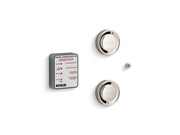 Kohler Invigoration Tandem Digital Steam Adapter Kit — Vibrant Polished Nickel
